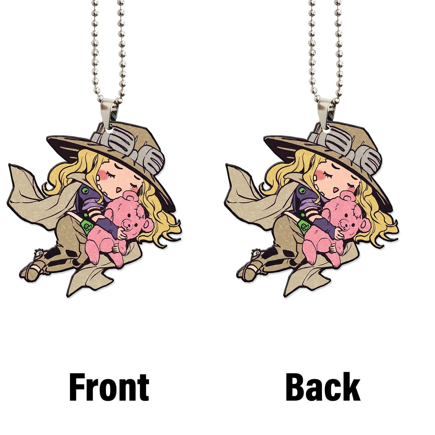 Gyro Zeppeli Ornament Custom JoJo's Bizarre Adventure Anime Car Accessories