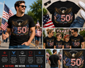 America 250th Anniversary Eagle Shirt – Patriotic 1776–2026 USA Flag T-Shirt, American Freedom Graphic Tee