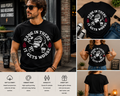 Hang In There It Gets Worse Shirt – Funny Sarcastic Monkey T-Shirt – Dark Humor Graphic Tee – Retro Cynical Humor Shirt