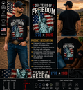 250 Years of Freedom Statue of Liberty 1776–2026 Patriotic Independence T-Shirt