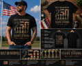 Built on Sacrifice USA 250th Anniversary Shirt – 250 Years Strong Patriotic Military Tribute T-Shirt