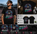 Mason Miller The Reaper Retro Neon Baseball Fan T-Shirt