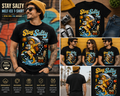 Stay Salty Melt ICE T-Shirt – Funny Retro Weather Graphic Tee for Men & Women