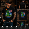 Pixel Statue of Liberty T-Shirt – Land of the Free Patriotic Gamer Graphic Tee