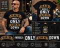 Hair Would Only Slow Me Down Funny Bald Guy T-Shirt | Vintage Retro Humor Graphic Tee