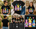 Cute Easter Gnome T-Shirt for Women & Girls – Colorful Spring Gnome Easter Egg Graphic Tee