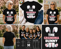 Grandma Bunny Easter T-Shirt – Funny Matching Family Easter Bunny Graphic Tee for Women