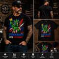Freedom Hits Different Pixel Statue of Liberty T-Shirt – Patriotic Retro Gamer USA Graphic Tee