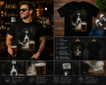 Funny Border Collie Beer Lover T-Shirt – Good Boy Drinking Beer Dog Graphic Tee | Humorous Dog Lover Gift Shirt