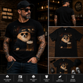 Funny Pomeranian Beer T-Shirt – Cool Dog Drinking Beer Graphic Tee