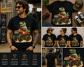 Funny T-Rex Monster Truck T-Shirt – Retro Dinosaur Truck Graphic Tee for Kids & Adults