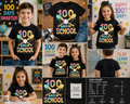 100 Days of School Baseball Ice Cream Kids T-Shirt – Fun 100th Day School Celebration Tee for Boys & Girls