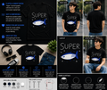 Super Tuna Fish Graphic T-Shirt – Minimal Ocean Style Tee