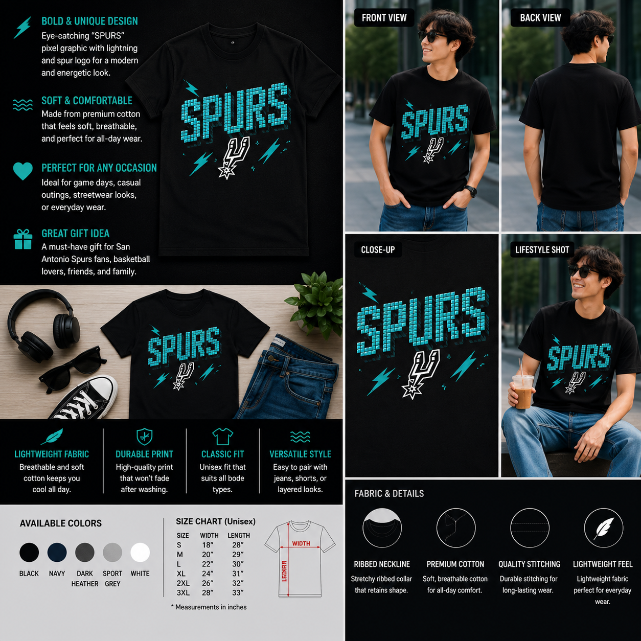 Vintage Spurs Basketball Kids T-Shirt – Retro Pixel Style San Antonio Fan Tee for Boys & Girls