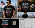 America 250 Years of Freedom Shirt, Patriotic USA 1776–2026 T-Shirt, 4th of July Semiquincentennial Tee