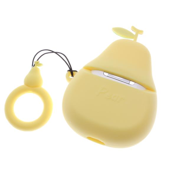 3D Pear Design Air Pods Silicone Case