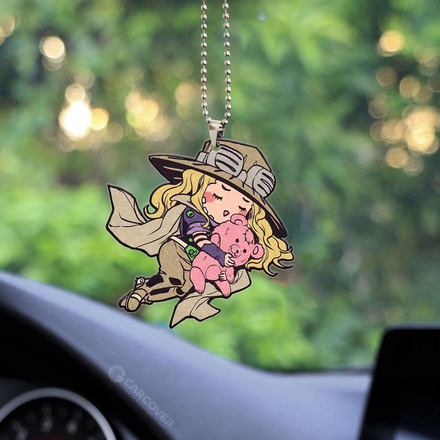 Gyro Zeppeli Ornament Custom JoJo's Bizarre Adventure Anime Car Accessories