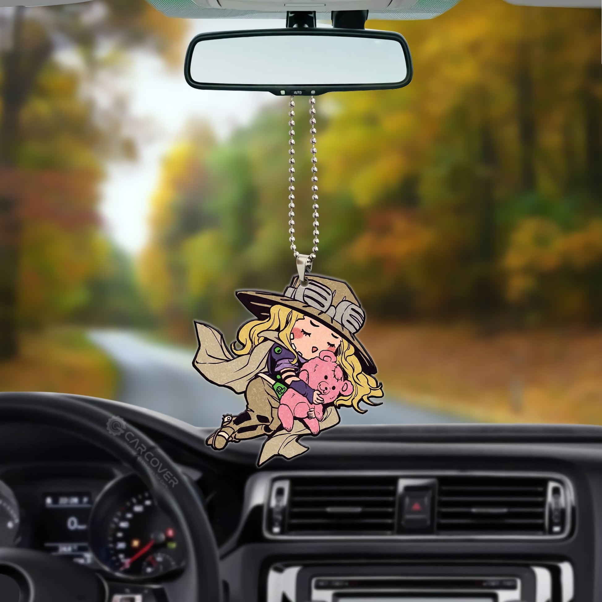 Gyro Zeppeli Ornament Custom JoJo's Bizarre Adventure Anime Car Accessories