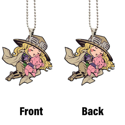 Gyro Zeppeli Ornament Custom JoJo's Bizarre Adventure Anime Car Accessories