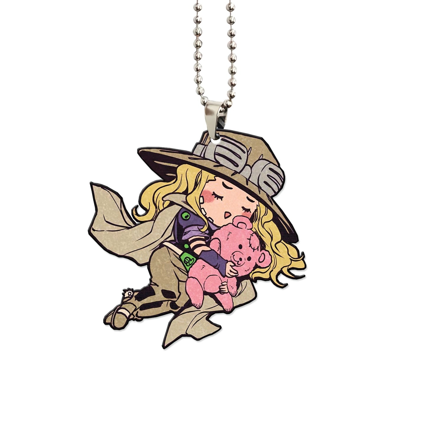 Gyro Zeppeli Ornament Custom JoJo's Bizarre Adventure Anime Car Accessories
