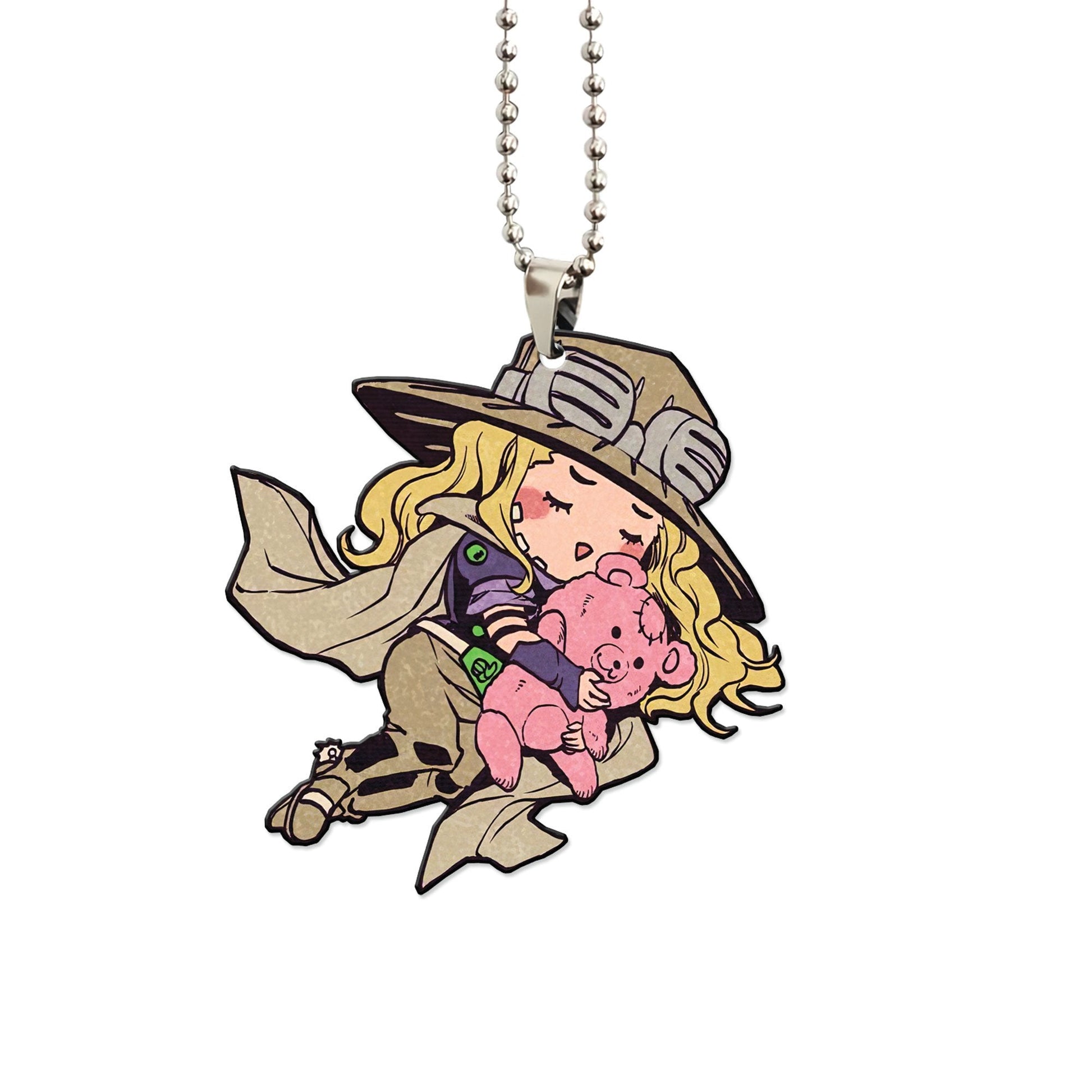 Gyro Zeppeli Ornament Custom JoJo's Bizarre Adventure Anime Car Accessories