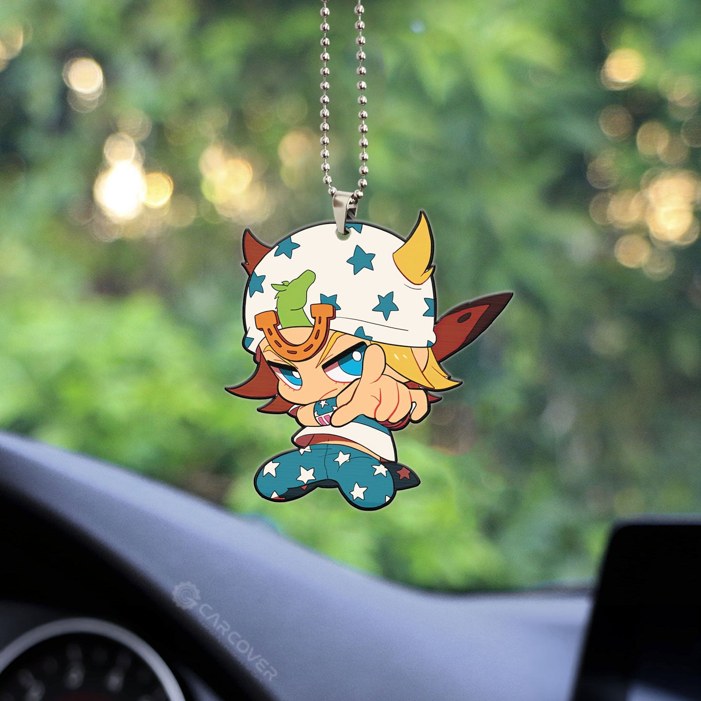 Johnny Joestar Ornament Custom JoJo's Bizarre Adventure Anime Car Accessories