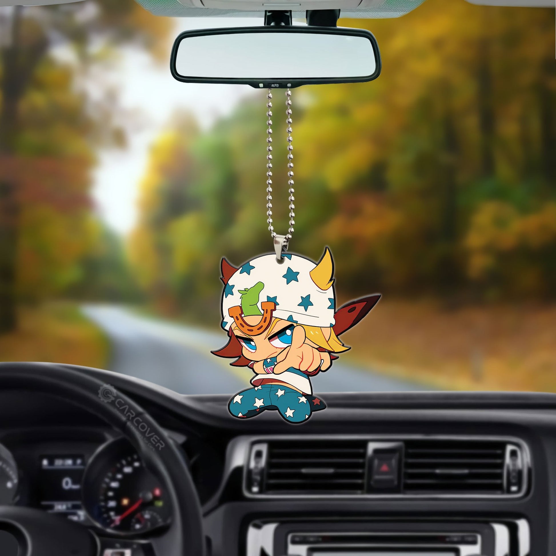 Johnny Joestar Ornament Custom JoJo's Bizarre Adventure Anime Car Accessories