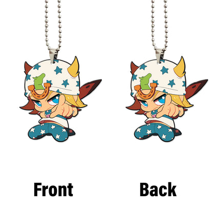 Johnny Joestar Ornament Custom JoJo's Bizarre Adventure Anime Car Accessories