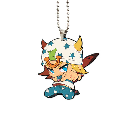 Johnny Joestar Ornament Custom JoJo's Bizarre Adventure Anime Car Accessories