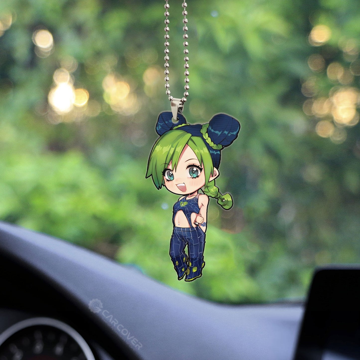 Jolyne Cujoh Ornament Custom JoJo's Bizarre Adventure Anime Car Interior Accessories