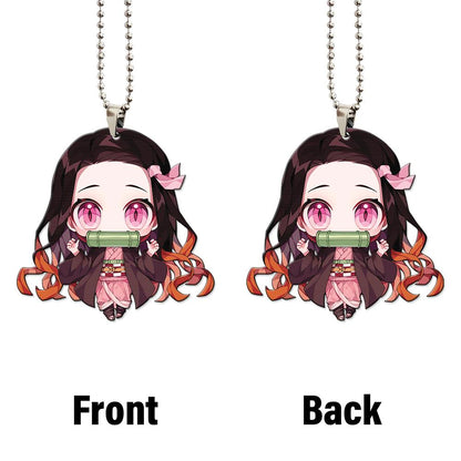 Kamado Nezuko Ornament Custom Anime Demon Slayer Car Accessories