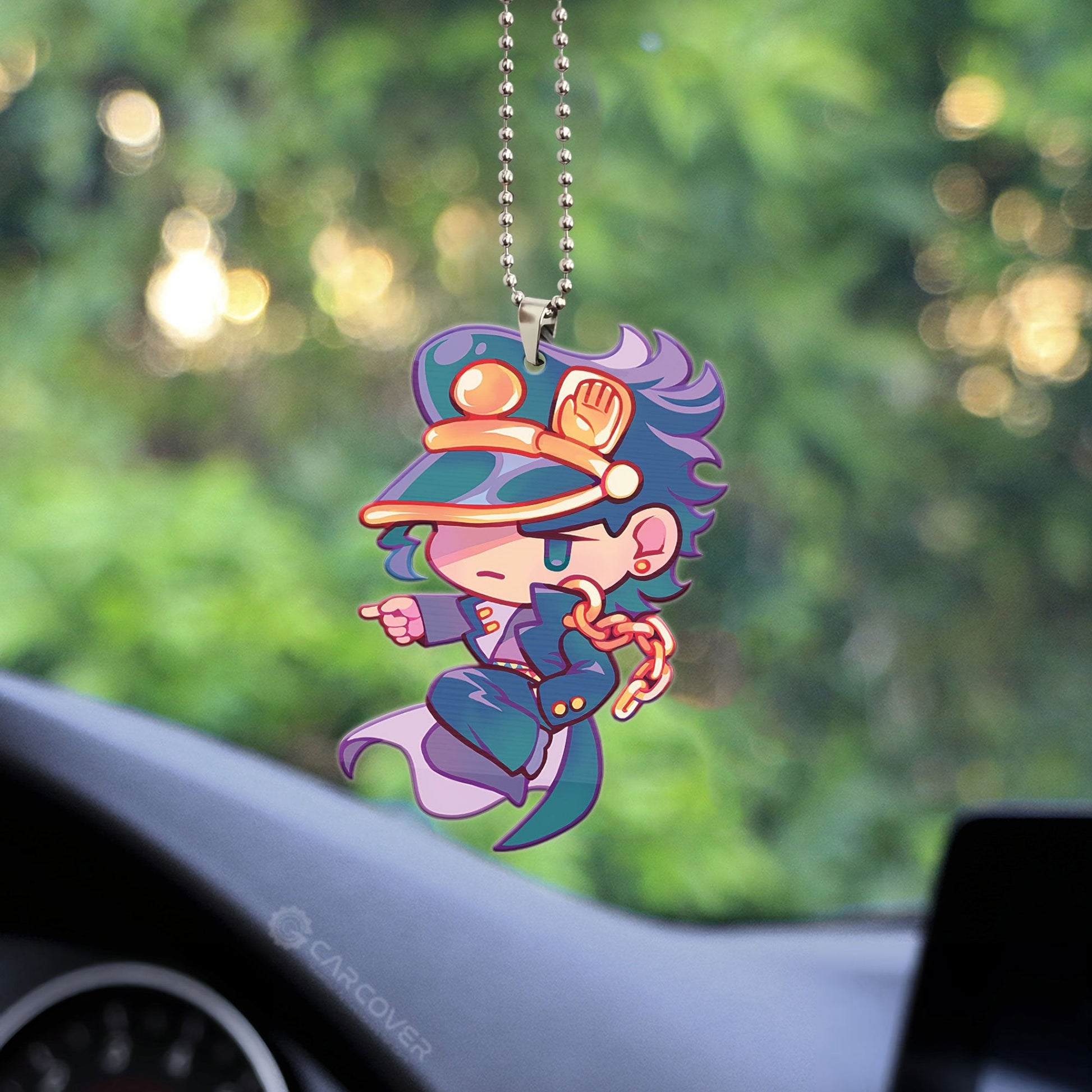 Kujo Jotaro Ornament Custom JoJo's Bizarre Adventure Anime Car Interior Accessories