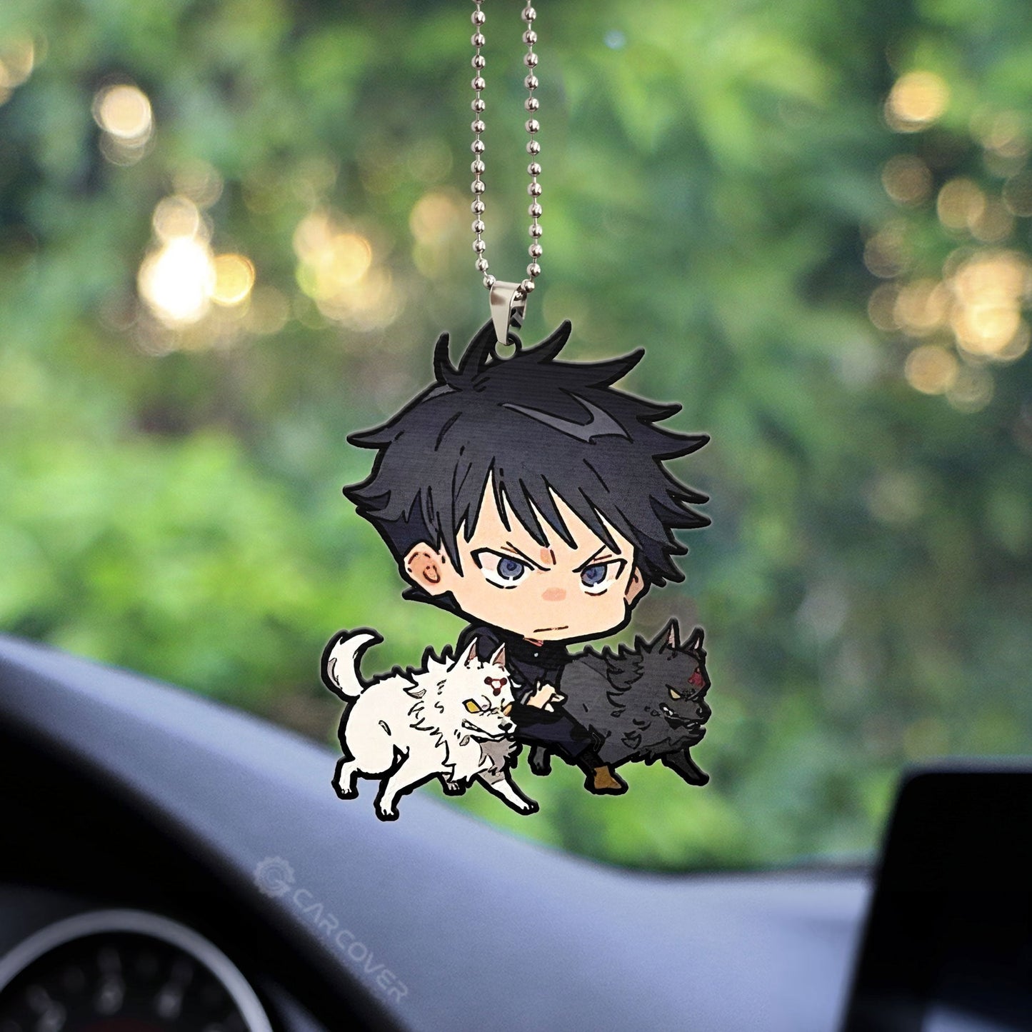 Megumi Fushiguro Ornament Custom Anime Jujutsu Kaisen Car Accessories