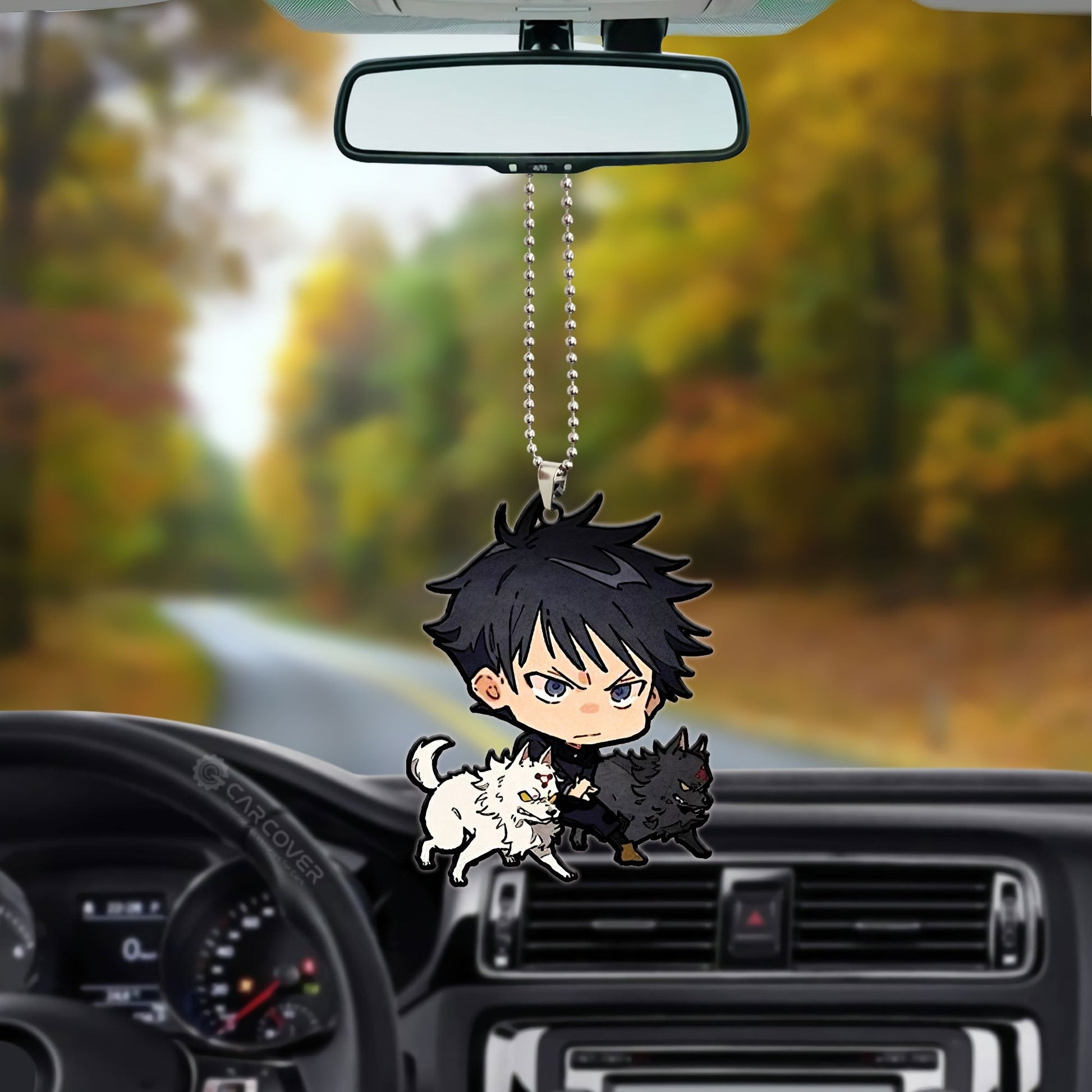 Megumi Fushiguro Ornament Custom Anime Jujutsu Kaisen Car Accessories