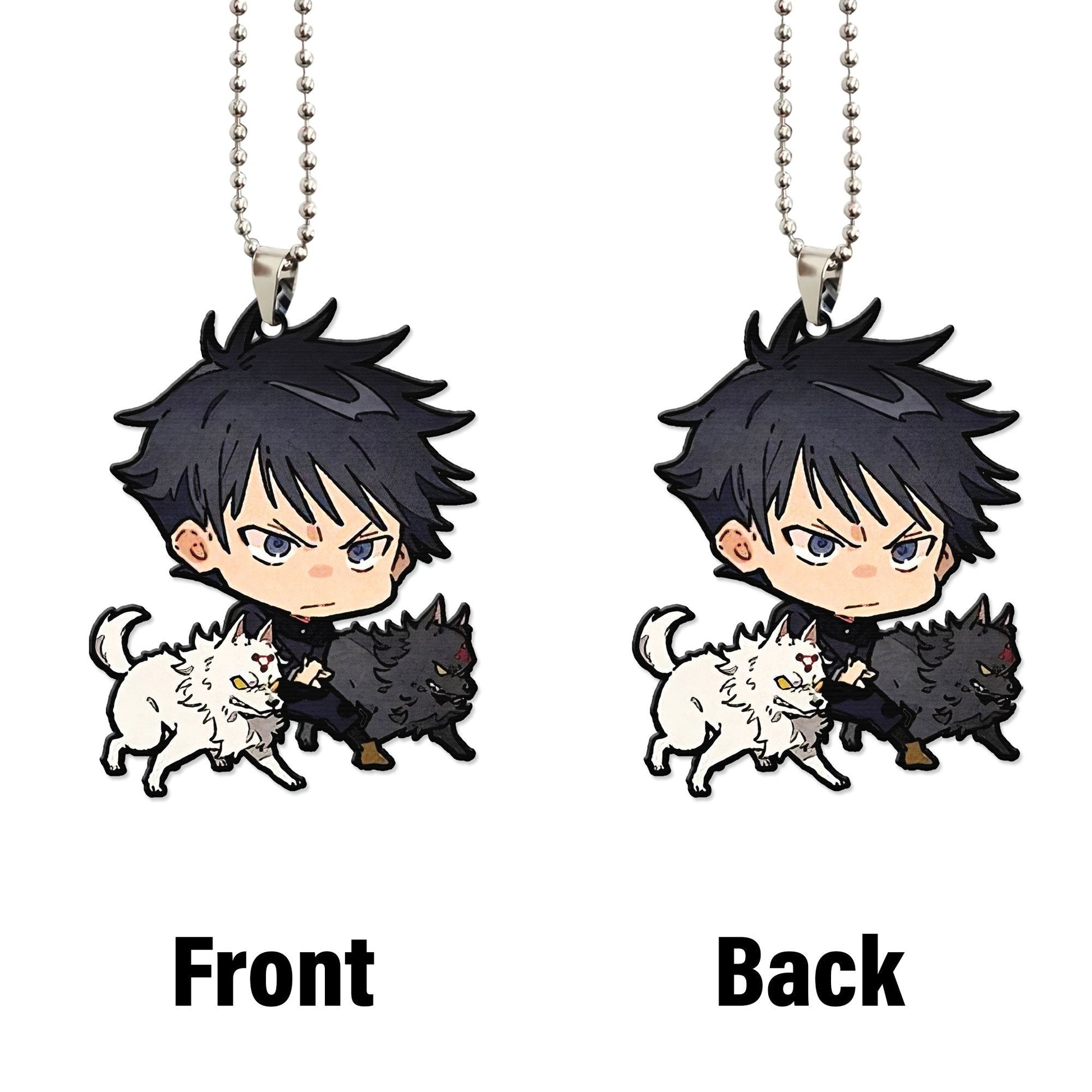 Megumi Fushiguro Ornament Custom Anime Jujutsu Kaisen Car Accessories