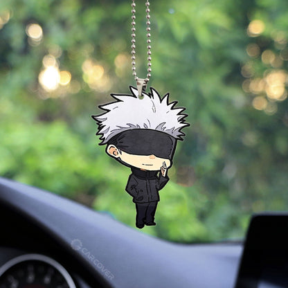 Satoru Gojo Ornament Custom Anime Jujutsu Kaisen Car Accessories