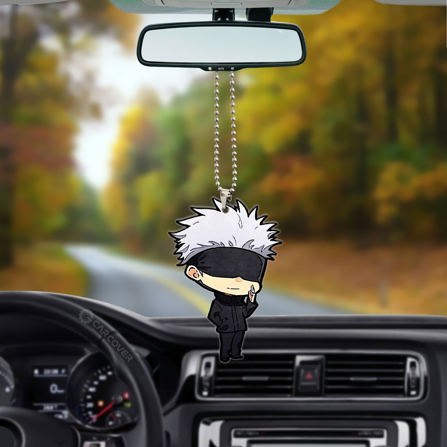 Satoru Gojo Ornament Custom Anime Jujutsu Kaisen Car Accessories