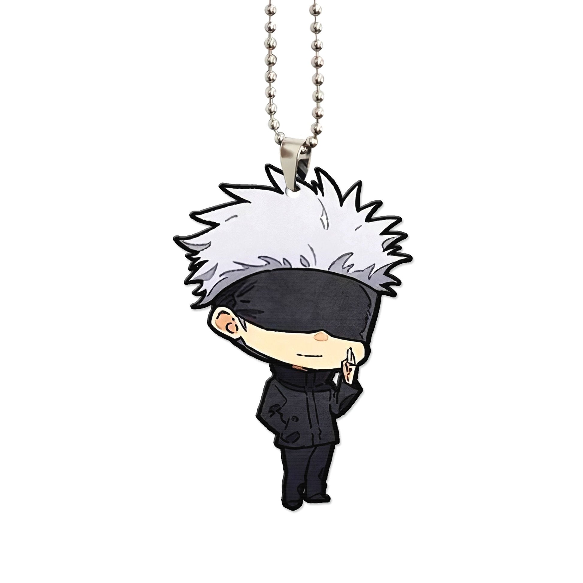 Satoru Gojo Ornament Custom Anime Jujutsu Kaisen Car Accessories