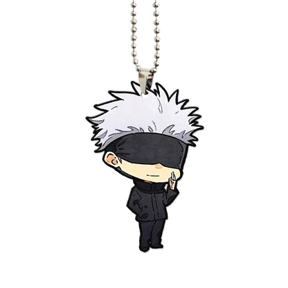 Satoru Gojo Ornament Custom Anime Jujutsu Kaisen Car Accessories