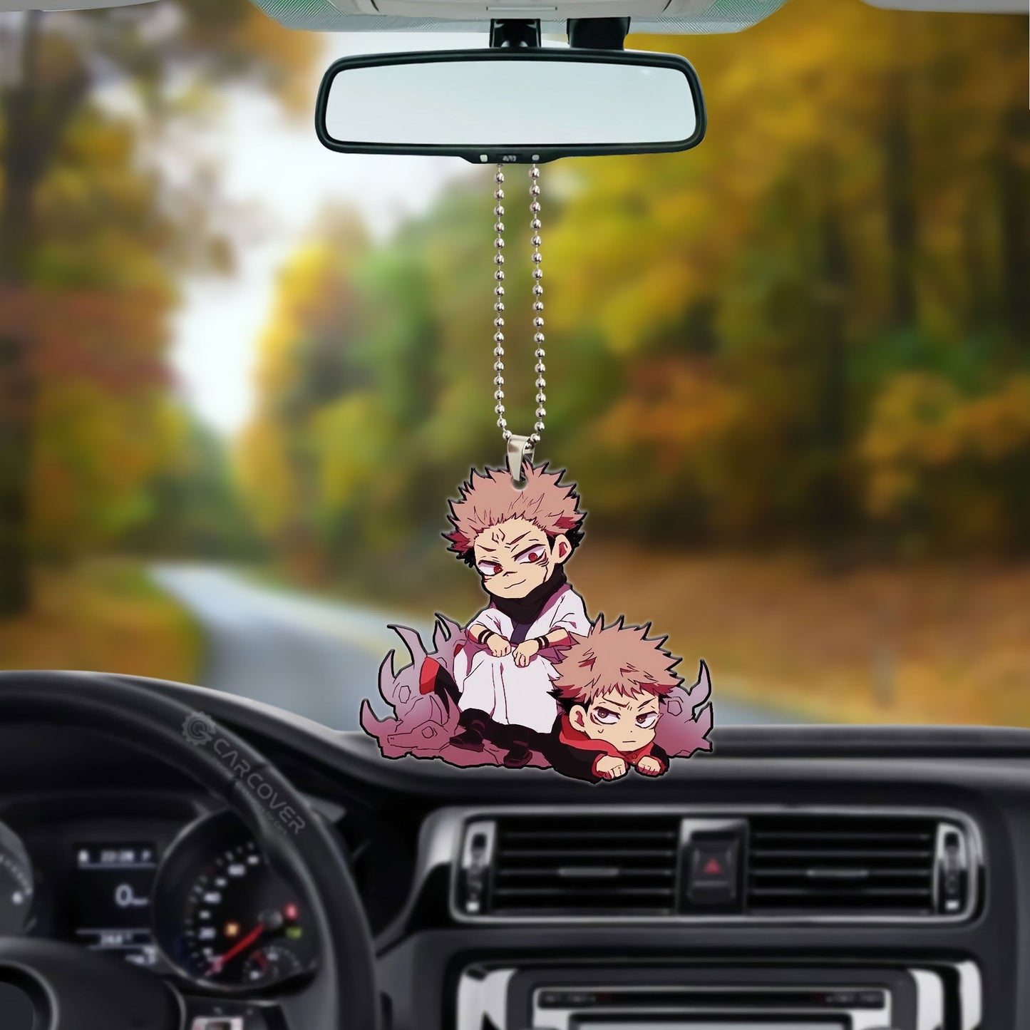 SukuIta Ornament Custom Jujutsu Kaisen Anime Car Accessories